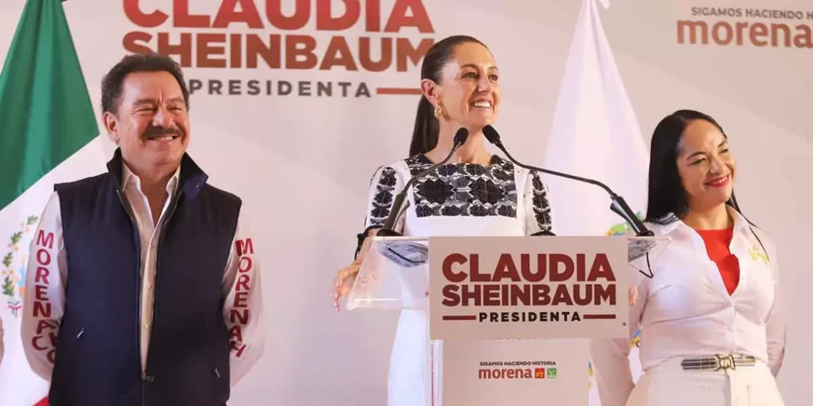 Claudia Sheinbaum en Puebla