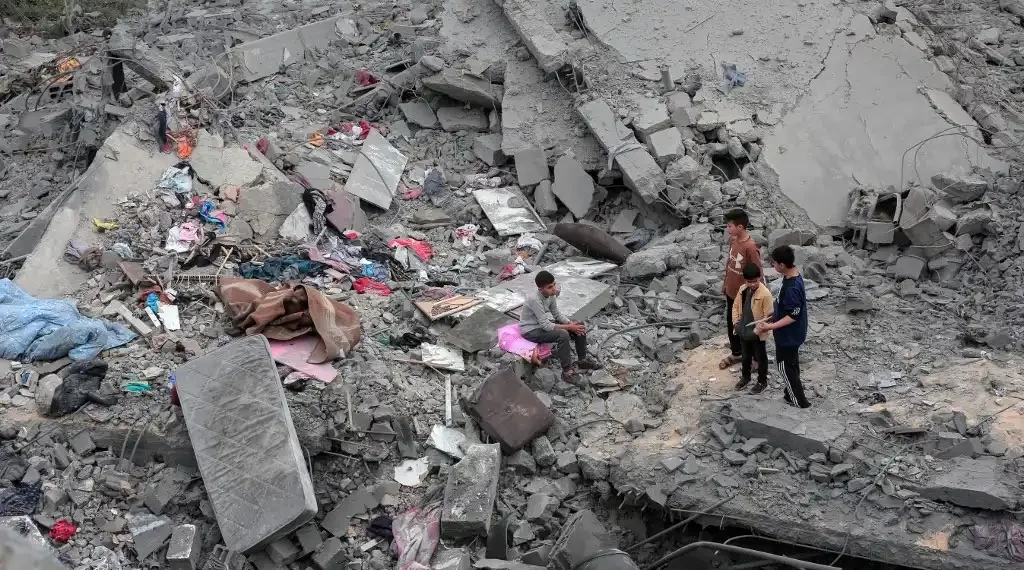 Niños muertos Gaza