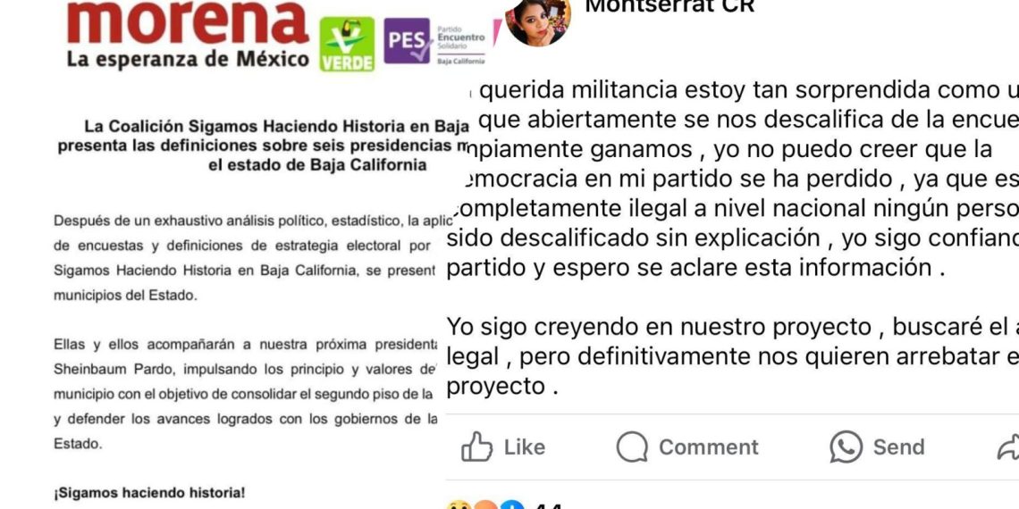 Morena Anuncia Candidatos para Alcaldías en Baja California