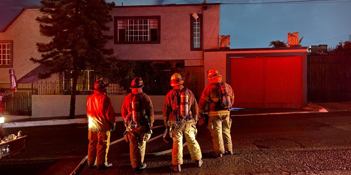 Casa se incendia por corto circuito en la colonia Castillo