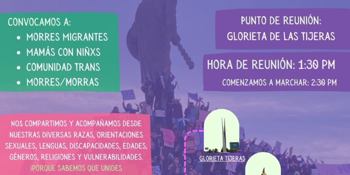 Mujeres invitan a la alcaldesa Montserrat Caballero a sumarse a marcha por el 8M