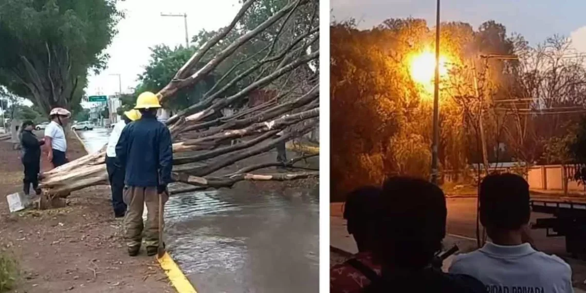 Fuertes vientos en Tehuacán