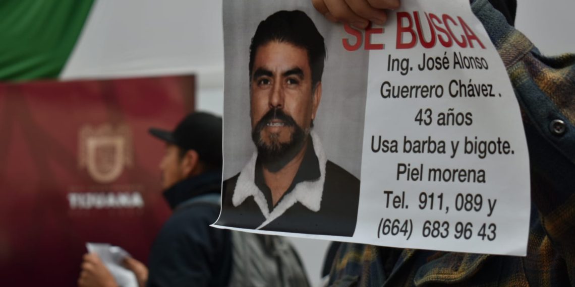 Familiares de José Alonso Guerrero exigen ayuda para encontrarlo