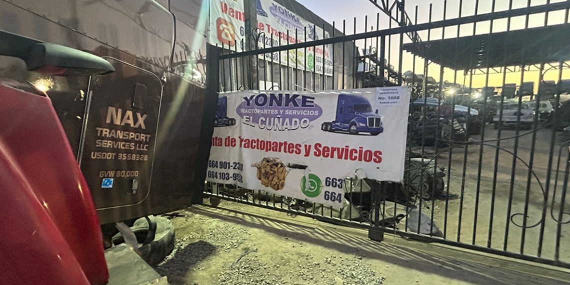 Realiza fiscalía regional de Tijuana cateo en un yonke de la colonia garita de Otay