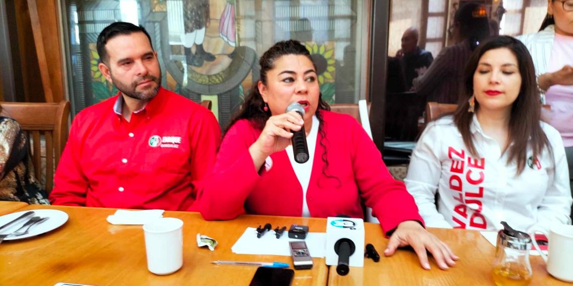 Candidata del PRI Elsa Jiménez considera que IEE no debió aprobar candidatura de Ismael Burgueño