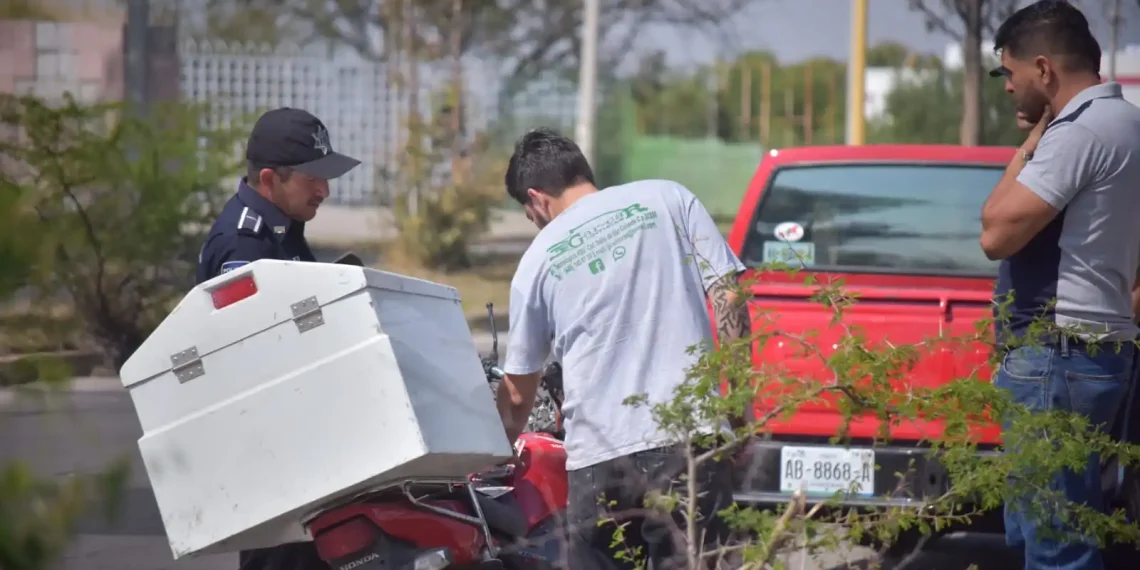 Exhorta Policía Vial a que motociclistas no exedan los 60 kilómetros por hora