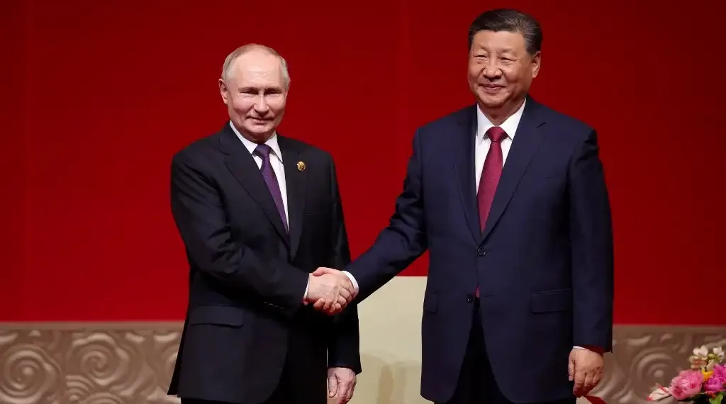 Presidente de China y Putin