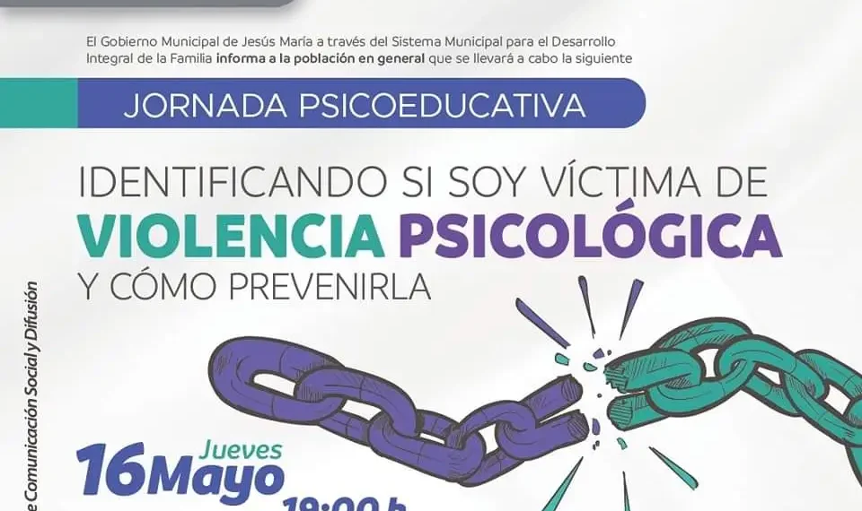 Ofrece Jesús María taller para identificar violencia psicológica