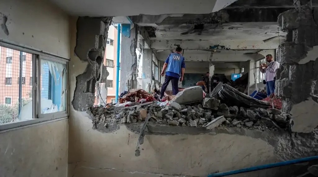 Bombardeo de Israel a escuela