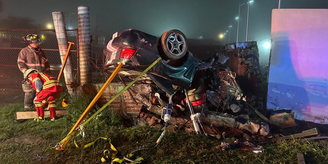 Fallecen 4 jóvenes en Aguascalientes por ir a exceso de velocidad