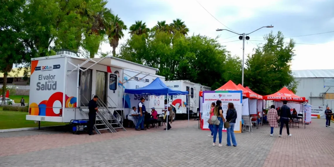 Hospital rodante Feria Nacional Francisco Villa