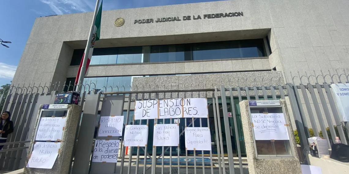 Aguascalientes se suma al paro de labores del Poder Judicial