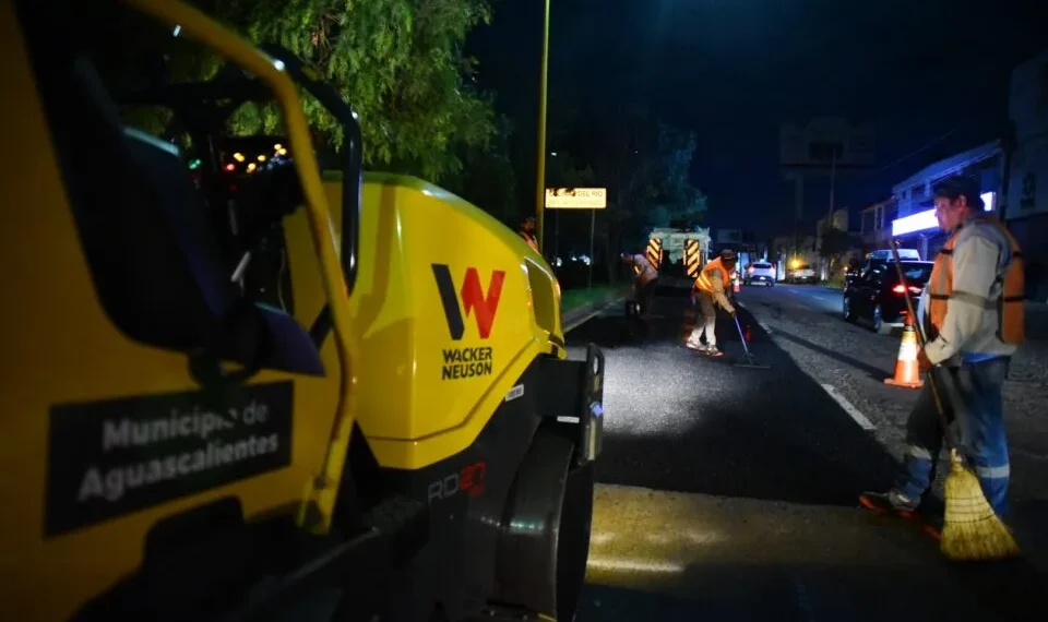 Alista municipio repavimentación para colonias del oriente de Aguascalientes