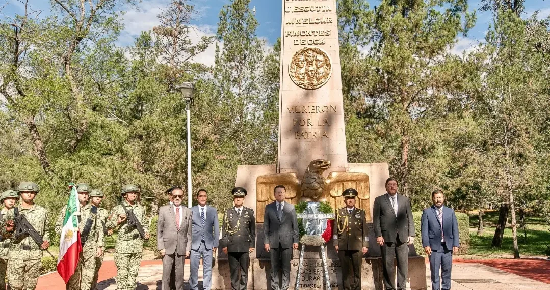 Conmemora Durango el 177 Aniversario de la Gesta Heroica de los Niños Héroes