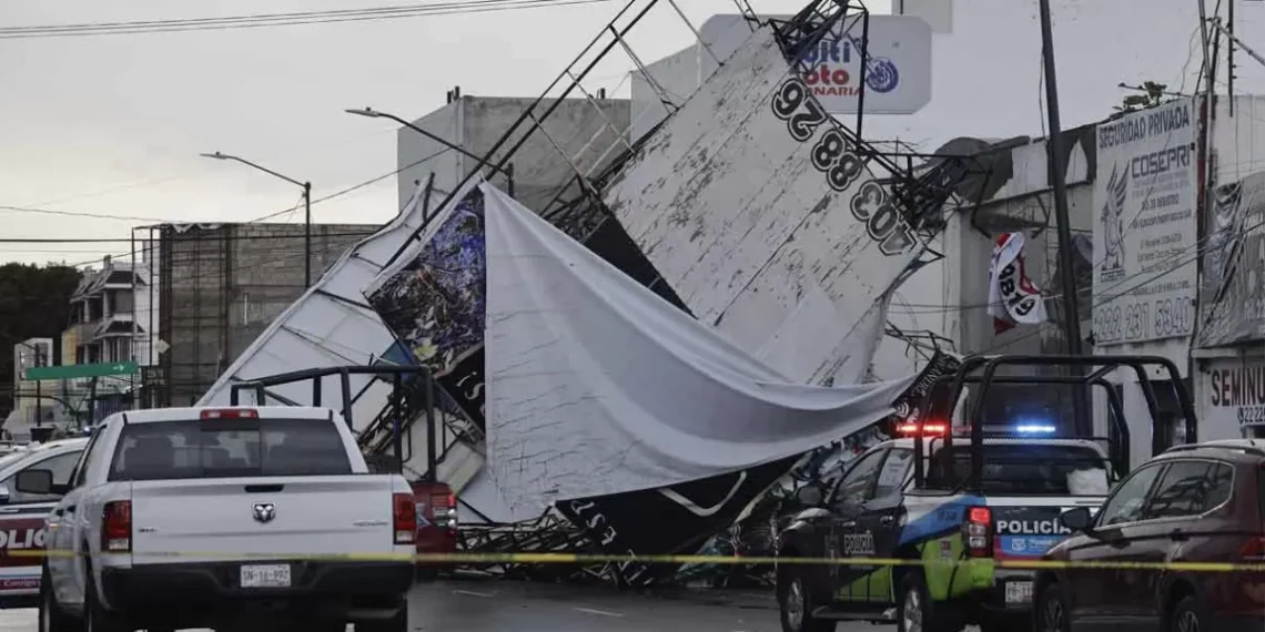 Tormenta en Puebla