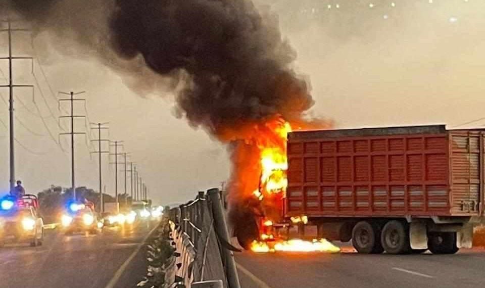 Bloqueos carreteros en Aguascalientes