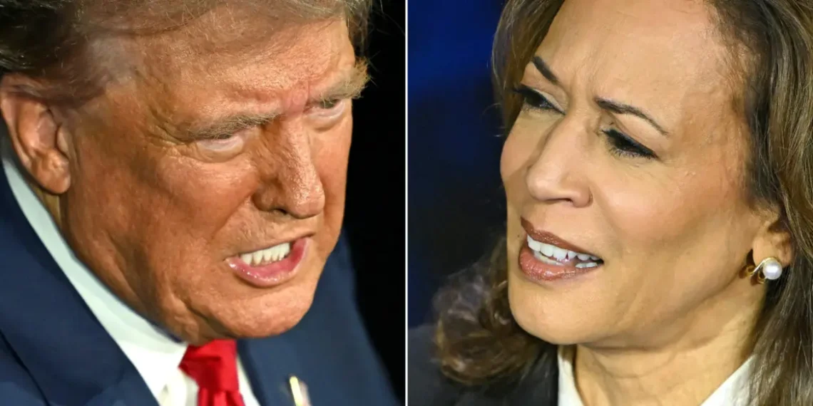 Harris y Trump EUA