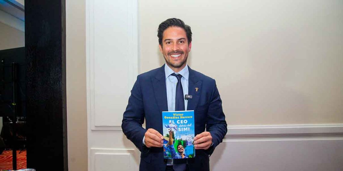 Víctor González Herrera presentará libro “El CEO detrás del Dr. Simi”