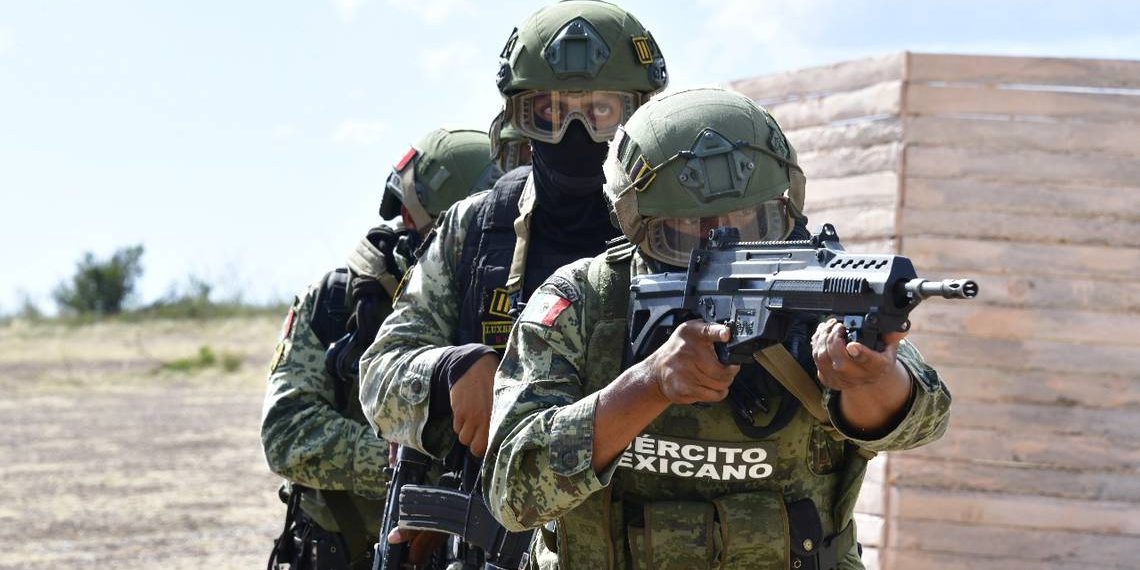 5 detenidos con drogra y armamento: el saldo de operativo militar en Aguascalientes