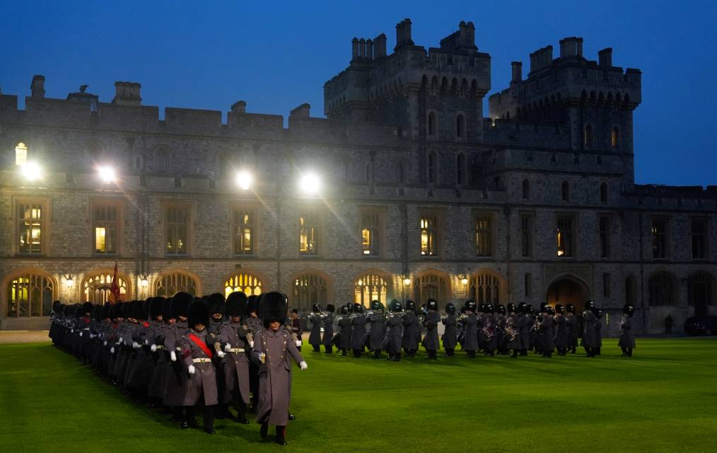 They circumvent Windsor Castle security to steal vehicles