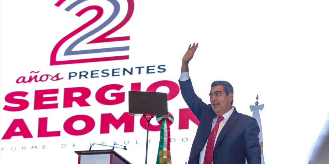 Sergio Salomón deja a Puebla menos endeudada, con más obras e inversiones