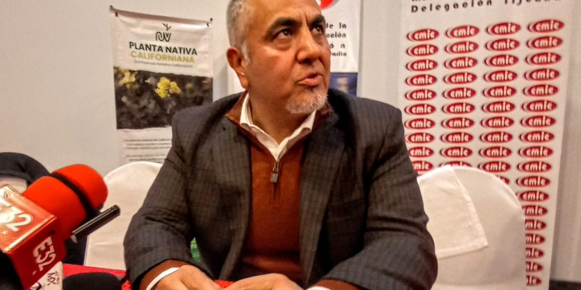 Gabriel Vizcaíno, presidente de la Cámara Mexicana de la Industria de la Construcción (CMIC) en Tijuana.