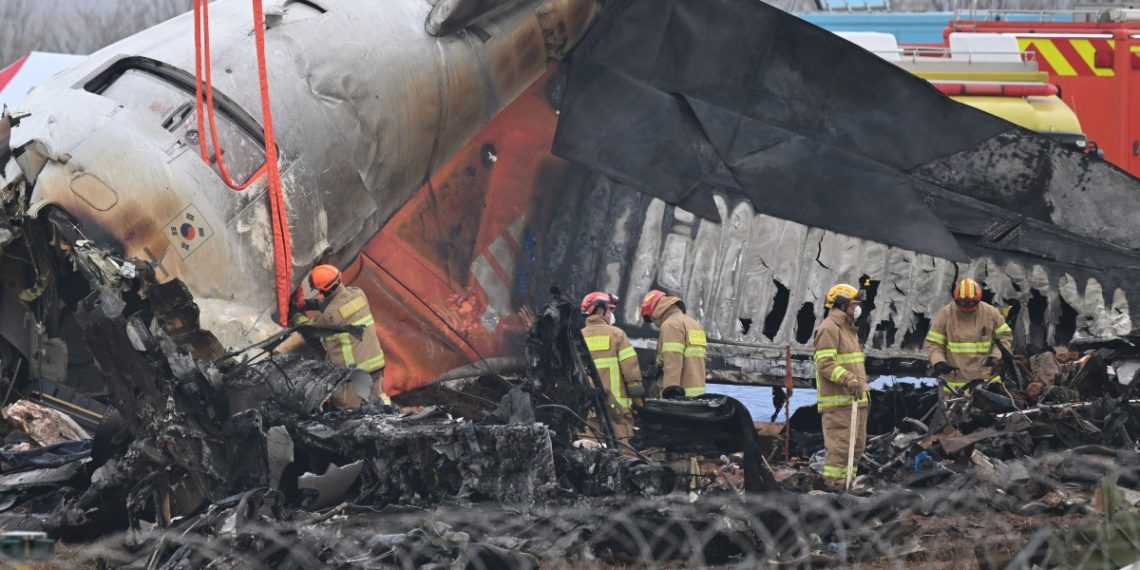 Accidente aéreo Corea del Sur