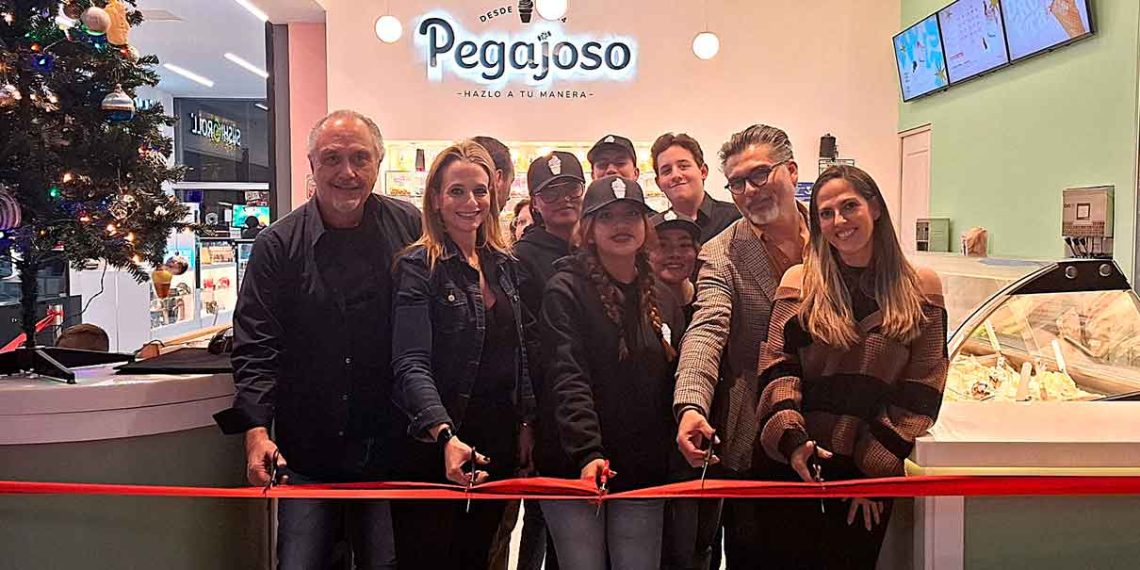 Pegajoso, la heladería gourmet, abre su primera sucursal en Punto MAQ