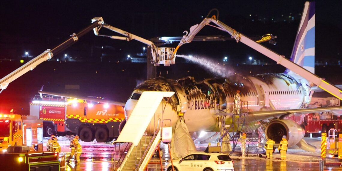 Air Busan tuvo una situación de emergencia.