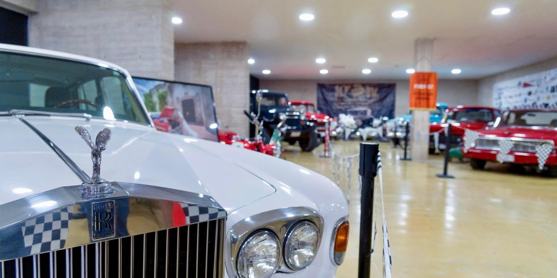 Autos clásicos en Museo Bebeleche