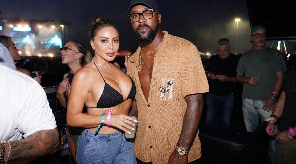 Larsa Pippen y Marcus Jordan han tenido una complicada relación llena de escándalos.(Photo by Romain Maurice / GETTY IMAGES NORTH AMERICA / Getty Images via AFP)