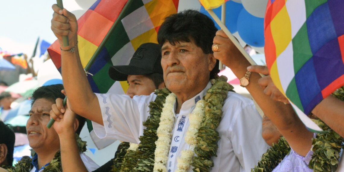 Evo Morales volverá a la contienda presidencial de la nación andina.(Photo by FERNANDO CARTAGENA / AFP)