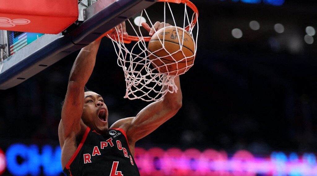 Las tensiones políticas se colaron en espacios deportivos entre canadienses y estadounidenses. (Photo by Patrick Smith / GETTY IMAGES NORTH AMERICA / Getty Images via AFP)