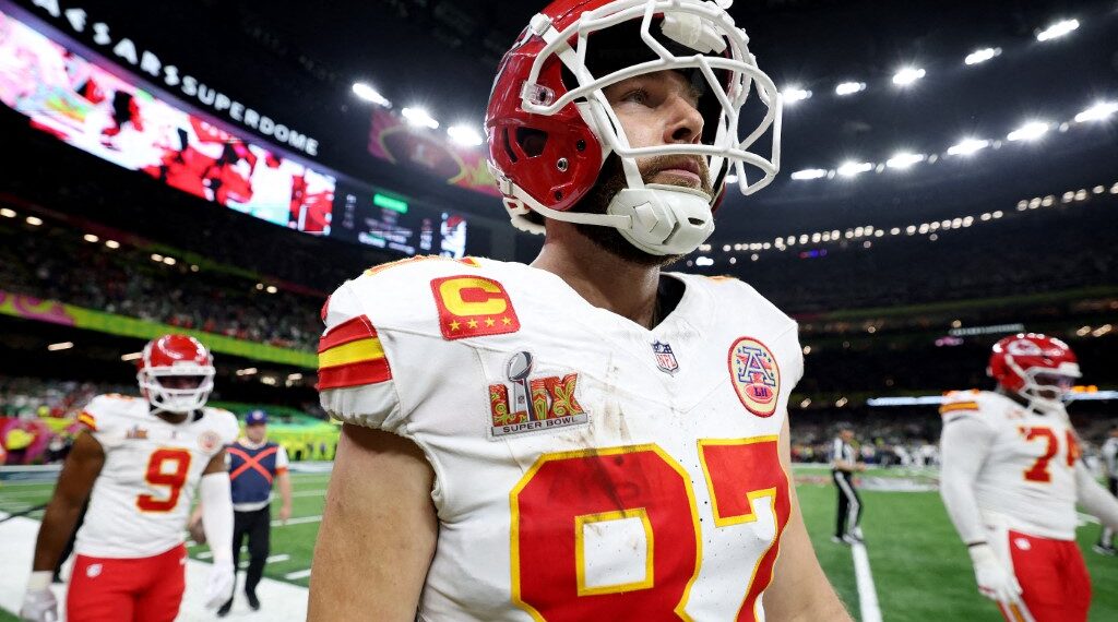 Kelce podría dejar a los Chiefs. (Photo by JAMIE SQUIRE / GETTY IMAGES NORTH AMERICA / Getty Images via AFP)