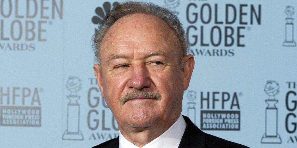 Gene Hackman fue encontrado sin vida en la capital de Nuevo México.(Photo by HECTOR MATA / AFP)