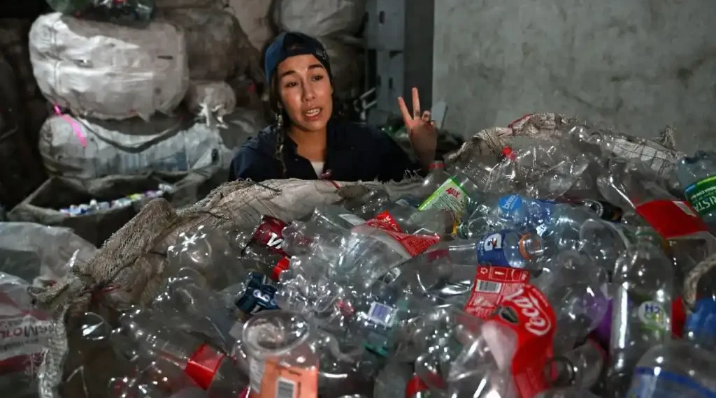 Marce la recicladora