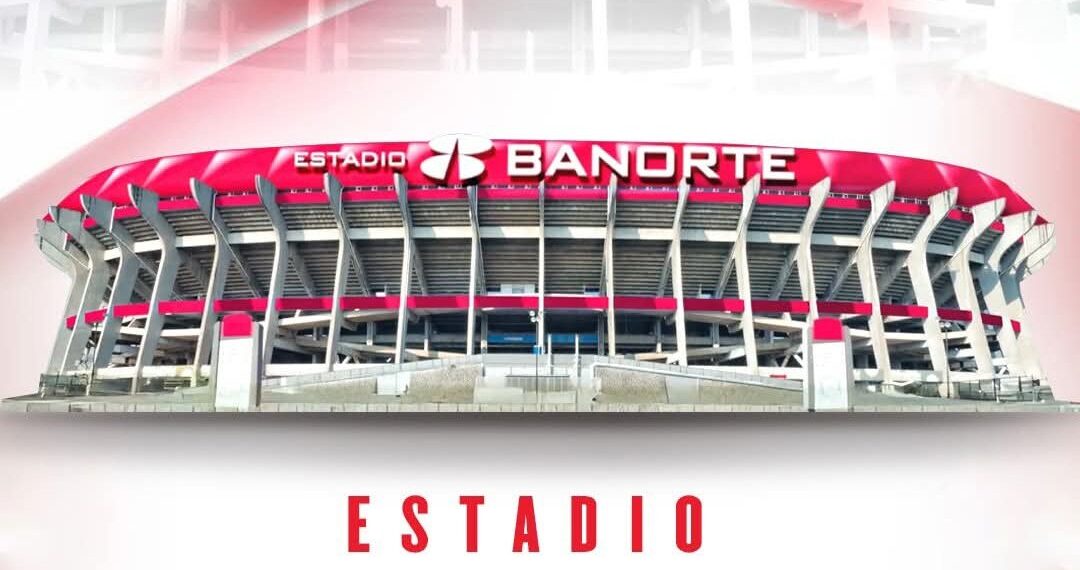 El legendario estadio mexicano podría perder su nombre más internacional. (Banorte)