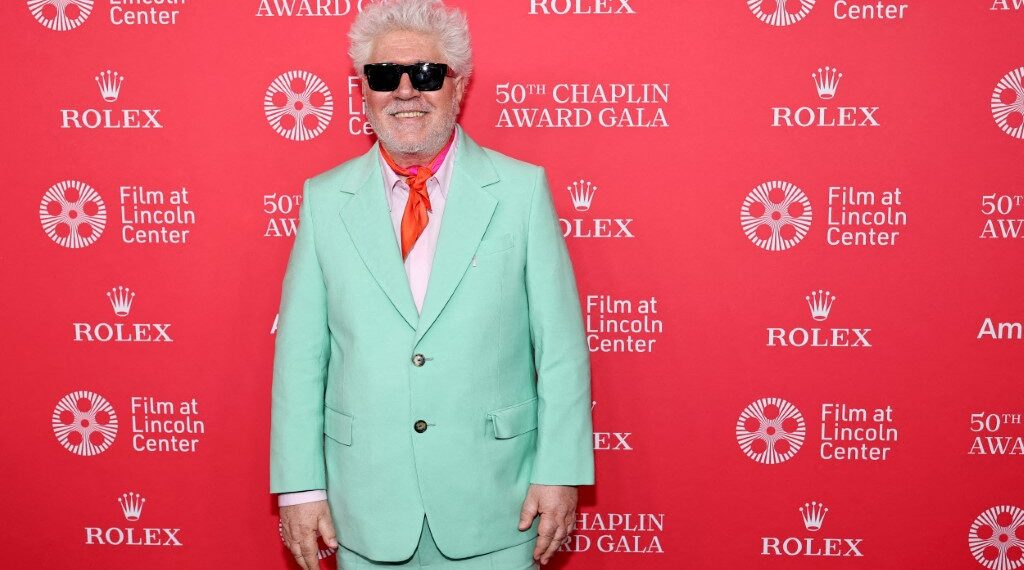 Pedro Almodóvar durante la 50° Gala del Premio Chaplin. (Photo by Jamie McCarthy / GETTY IMAGES NORTH AMERICA / Getty Images via AFP)