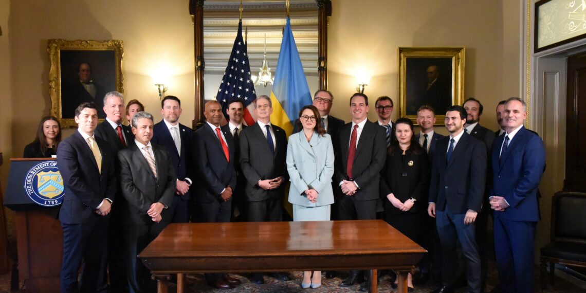 La ministra ucraniana de Economía, Yulia Svyrydenko, compartió detalles de su visita en Washington. (Facebook)