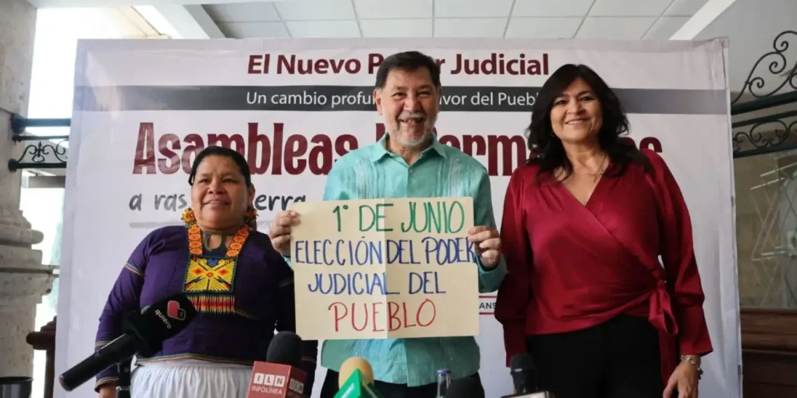 Reforma Judicial, remesas, y Arturo Ávila: de esto habló Noroña en Aguascalientes