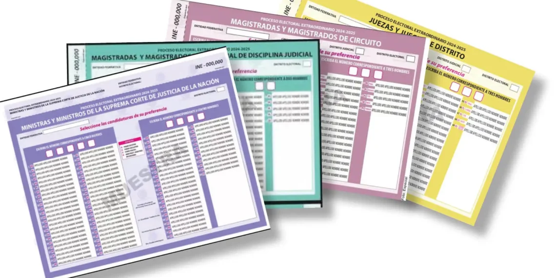 ¿Cómo votar por jueces y magistrados? Ya puedes probar el simulador en línea