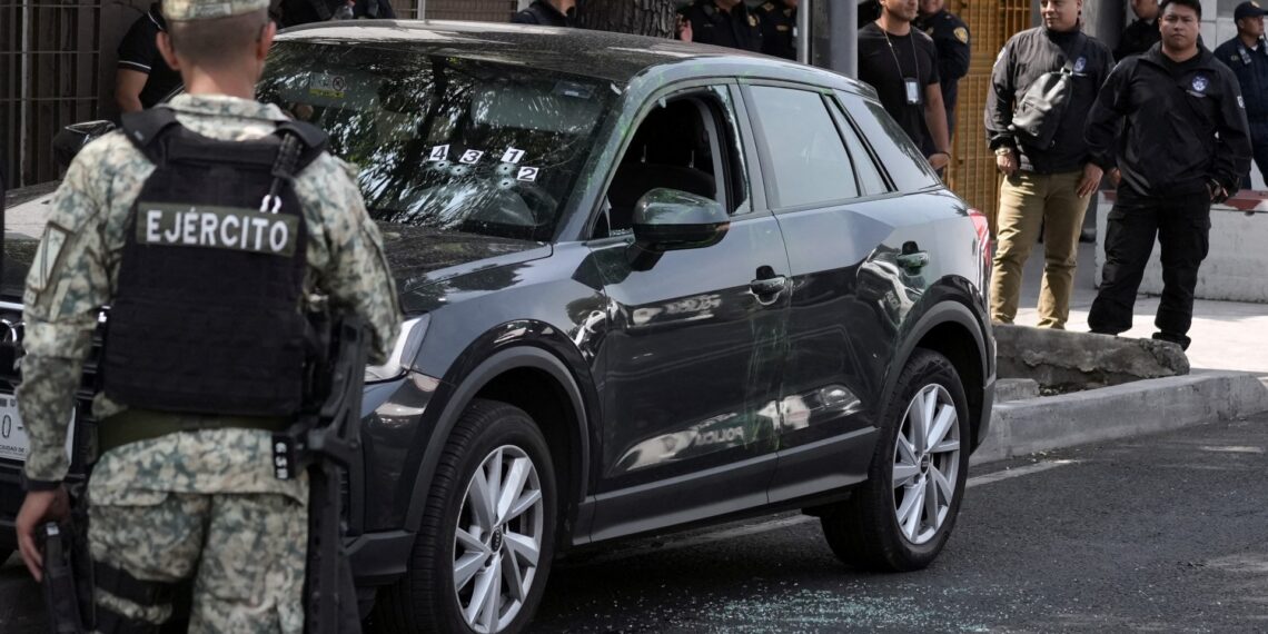 El ataque conmocionó al equipo cercano de la jefa de Gobierno de CDMX. (Photo by Zina DESMAZES / AFP)