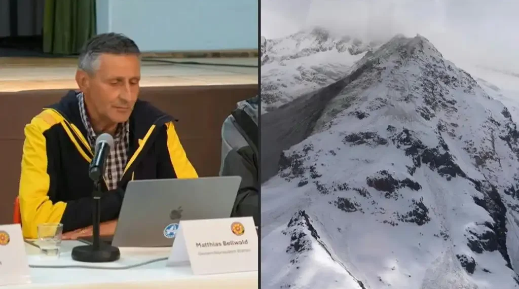 El alcalde de un municipio del sur de Suiza afirma que el pequeño pueblo de Blatten está prácticamente perdido tras el colapso masivo de un glaciar. (AFP)