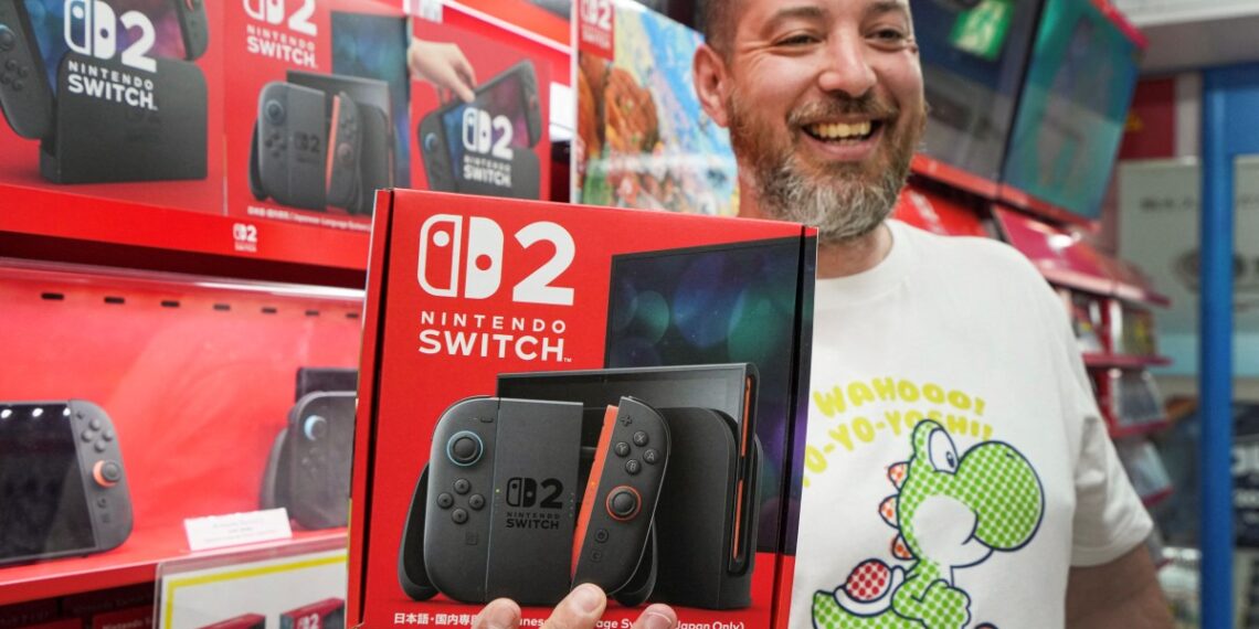 Para Nintendo la Switch 2 es la consola más vendida de su historia. (Photo by Kazuhiro NOGI / AFP)