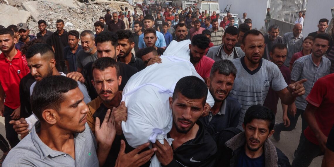Israel no ha dejado de atacar territorios Palestinos cobrando victimas diariamente. (Photo by Omar AL-QATTAA / AFP)