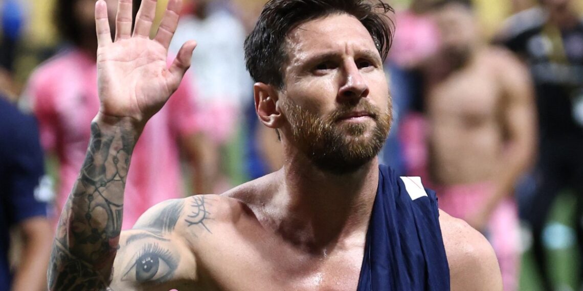Lionel Messi justificó el desempeño del Inter de Miami. (Photo by FRANCK FIFE / AFP)