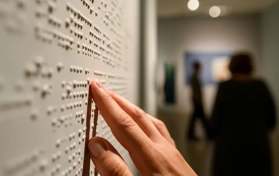 En la imagen se observa el sistema braille. (AdobeStock)
