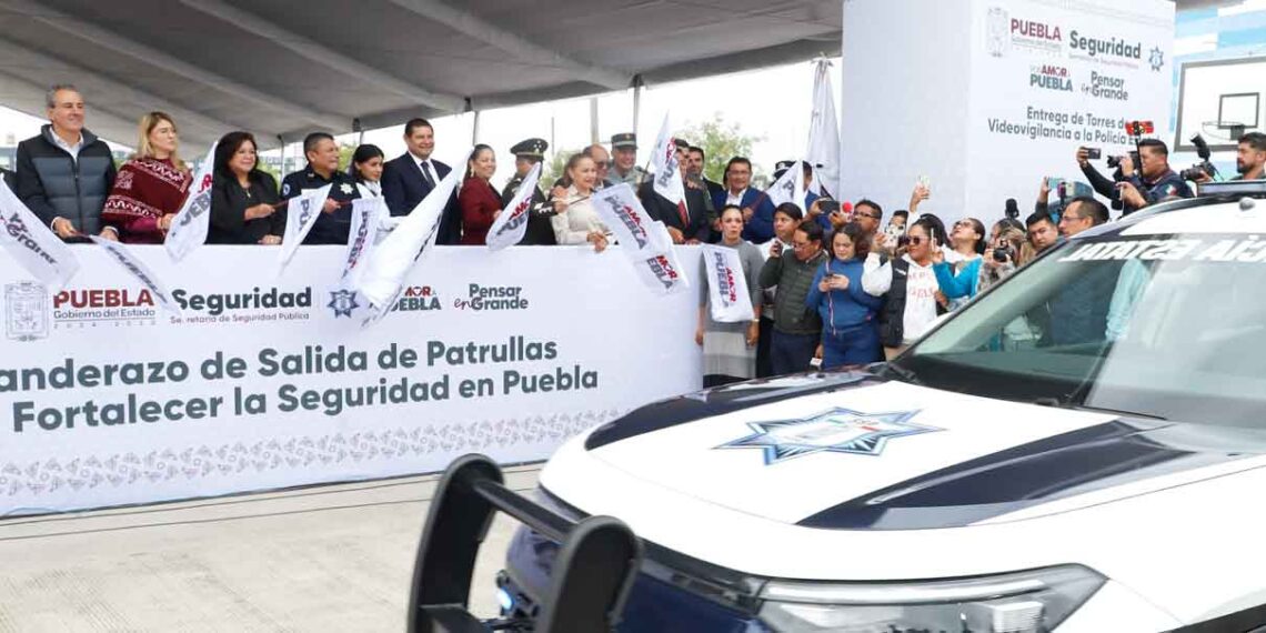 Puebla moderniza seguridad pública con patrullas inteligentes y videovigilancia