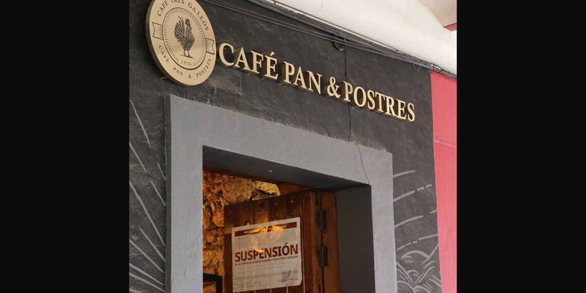Cierran restaurantes en el Centro Histórico de Puebla por incumplir la ley del consumidor