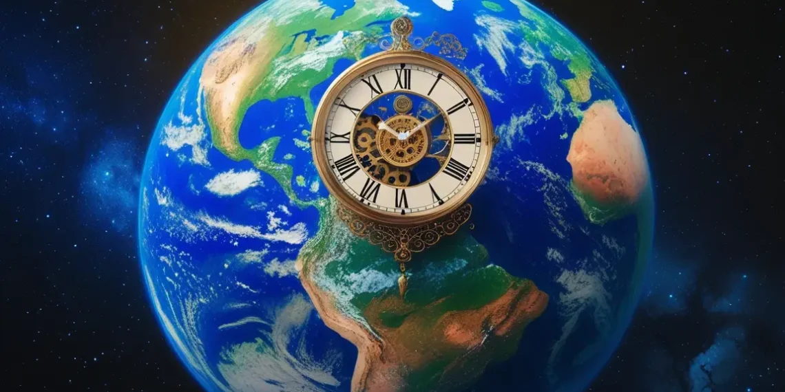 En las próximas semanas la rotación terrestre podría mantenerse por encima del ritmo habitual, lo que reduciría la duración de los días en poco más de un milisegundo. (Leonardo / IAG)